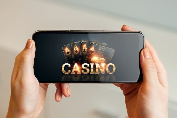 Filipino player checking kuyaplay Lottery results on smartphone